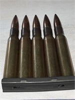 SR) FN 58 30-06 ammo in pouch. 50 rounds total.