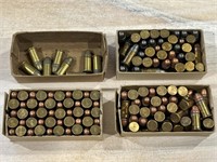 SR) Mixed assortment of .22 cal rounds. Long