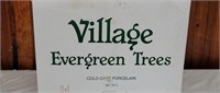 Department 56 Village Set of 3 Evergreen Trees