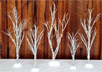 Set of 5 Department 56 Trees