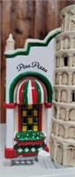Department 56 Snow Village Ceramic Pisa Pizza