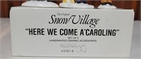 Department 56 Snow Village Here We Come A'Caroling
