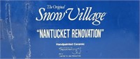 Department 56 Snow Village Nantucket Renovation