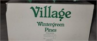 Department 56 Village Set of 3 Wintergreen Pines