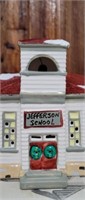 Department 56 Snow Village Jefferson School