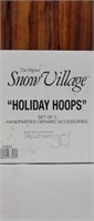 Department 56 Snow Village Set of 3 Holiday Hoops