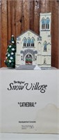 Department 56 Snow Village Ceramic Cathedral