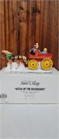 Department 56 Snow Village Hitch Up The Buckboard