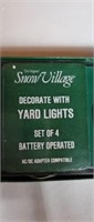 Department 56 Snow Village Yard Lights