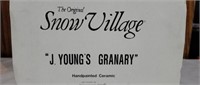 Department 56 Snow Village J Young's Granary
