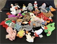 Lot of assorted Ty Beanie Babies collectible plush