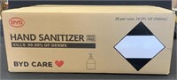 Large case of hand sanitizer. Case includes 20 bot