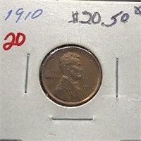 1910 WHEAT PENNY