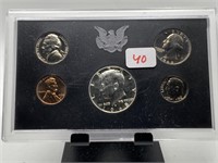 1968 PROOF COIN SET SILVER JFK NO OUTER OGP