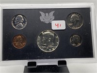 1970 PROOF COIN SET SILVER JFK NO OUTER OGP