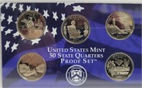 United States Mint Quarters Proof Set 2003