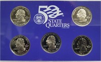 United States Mint State Quarters Proof Set 2003
