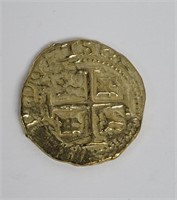 Gold Layered Coin Commemorating The Discovery