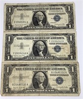 1957 Series A One Dollar Silver Certificates