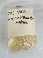(29) 40% Silver Kennedy Halves