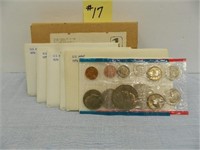 (5) 1976 U.S. Mints Unc. Coin Sets