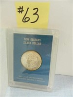 1885o Morgan Silver Dollar Br. UNC