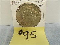 1925 Peace Silver Dollar EF-40