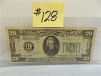 1934D Ser. $20 Federal Reserve Note Green Seal