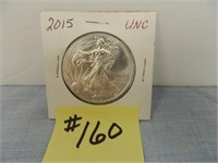 2015 American Silver Eagle Dollar UNC