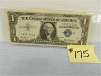 1957 Ser. $1 Silver Certificate Star Note (Crisp)