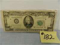 (2) 1950 Ser. $20 Federal Reserve Notes,