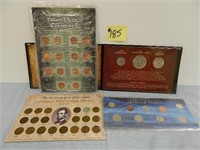 20 Years Of Wheat Cents, (14) Penny Design Coins,