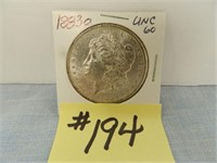 1883o Morgan Silver Dollar UNC60