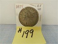 1879 Morgan Silver Dollar EF-40
