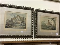 Lot of 2 Framed Horse Prints-