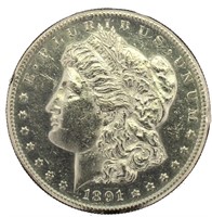 1891 San Francisco Morgan Silver Dollar *KEY