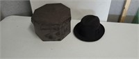 Towncraft fedora hat, XXX quality,size 7 1/8 in