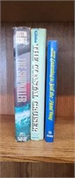 3 assorted ship themed hardcover books-the ship