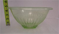 Vintage Green/Vaseline Bowl
