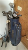 Golf Bag w/Taylor Drivers - Wilson & Browing
