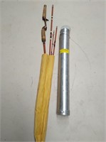 Eagle claw Rod in aluminum case