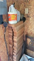 Assorted wood and misc corner workshop