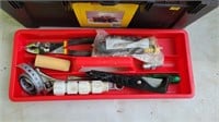 Toolbox plumbing tools and torch