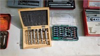 9 assorted tool sets