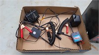 Exide marine battery and 2 trickle chargers