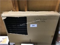double door pet crate