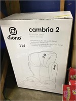 diono cambria 2 booster seat