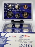 2005 PROOF COIN SET
