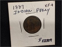 1889 Indian Head Penny