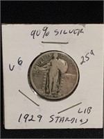 1929 Standing Liberty Quarter